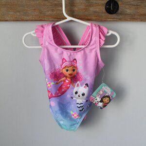 Gabby's Dollhouse Bathing Suit Size 2T New